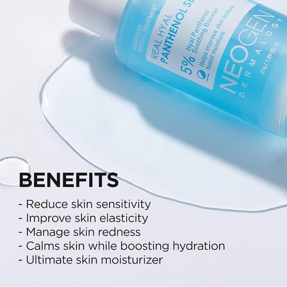 Neogen Panthenol Serum HYDRATING Serum K Beauty 🆕 FULL SZ - Picture 4 of 5